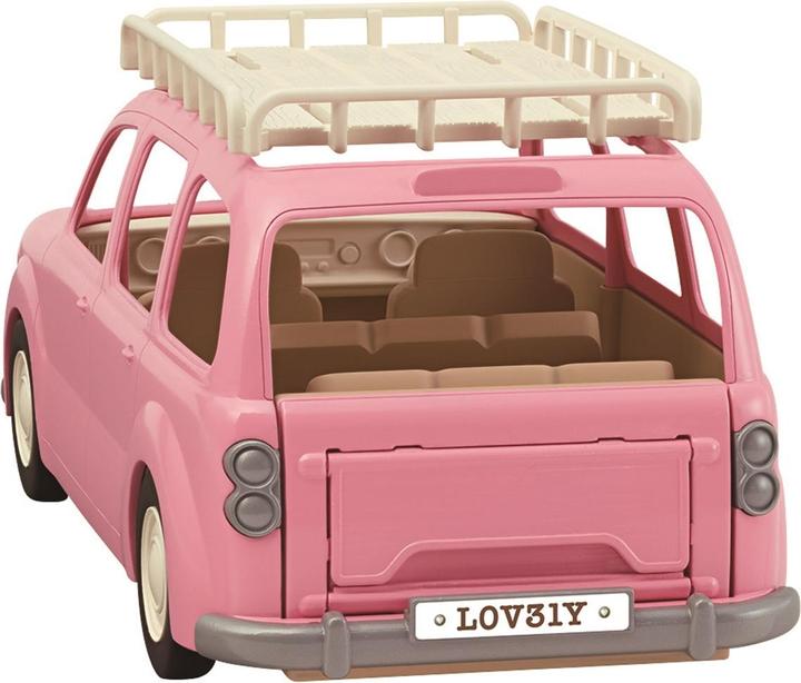 Image du produit Sylvanian Families Le monospace rose set pique-nique