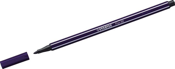 Image du produit STABILO Stylo 68 Stylo-feutre de qualité supérieure (Bleu foncé, 1 x)