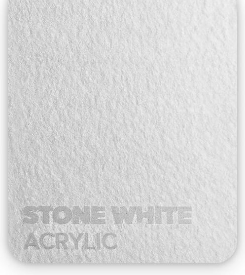 Produktbild flux Acrylglasplatte - Beambox - Stone White (37.50 cm, 40 cm)