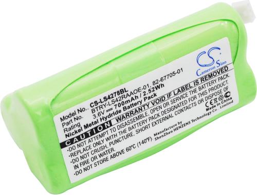 Actual product image NoName Battery for Symbol LS4278 etc. Barcode Scanner 700mAh, 3.6V (1 pcs., Device specific)