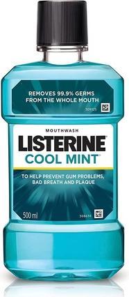 Produktbild Listerine Cool Mint Mundspülung 500ml (500 ml, Mundspülung)