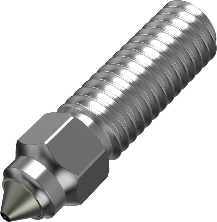 Image du produit Creality K1 Kit de buses en cuivre avec insert en acier trempé 0.4/0.6/0.8mm (Tube de grenaillage)
