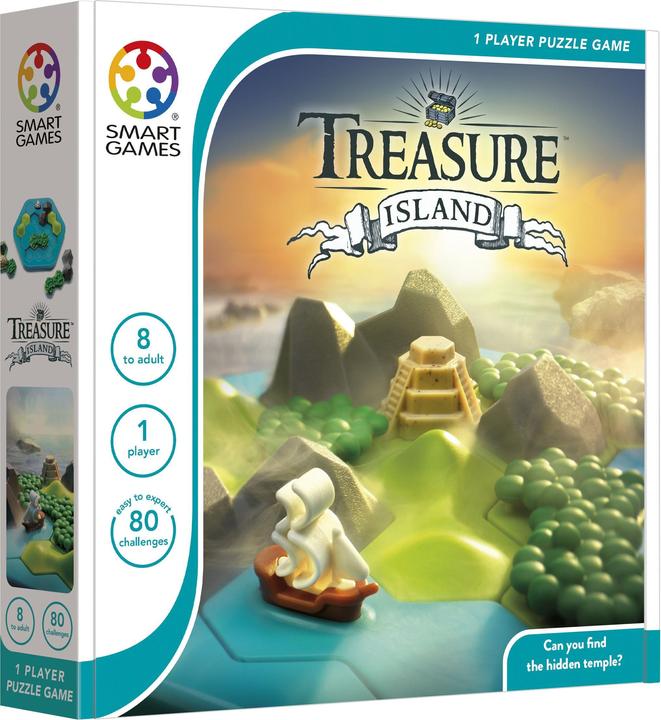Actual product image Smart Games Treasure Island (German, French, Italian, English)