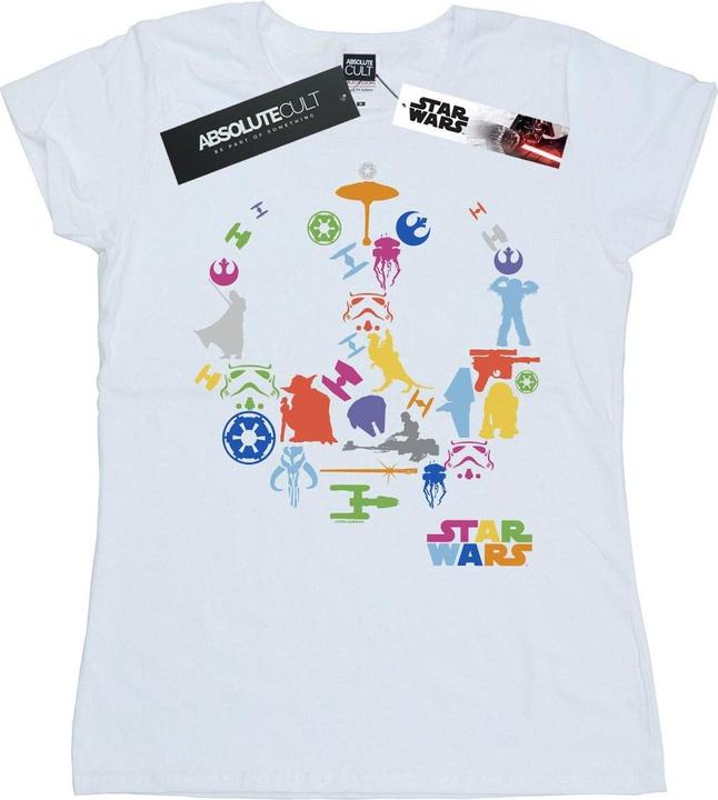 Star Wars Silhouette Collage TShirt (M)