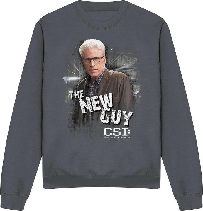 Actual product image Csi: NY Unisex Adult The New Guy Sweatshirt (XXL)