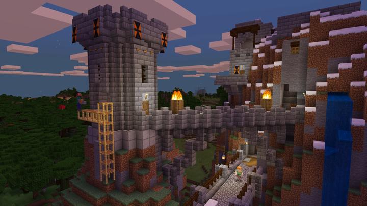 Actual product image Microsoft Xbox Minecraft JavaBdrck Dlx Collect Download Code (PC)