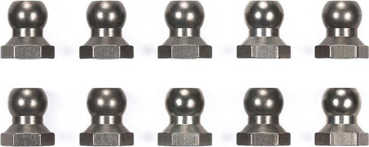 Produktbild Tamiya ALU KUGELNUT 5MM FLUOR(10)