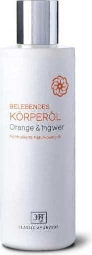 Classic Ayurveda Körperöl Orange & Ingwer, BDIH (Körperöl, 200 ml)