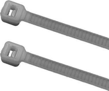 Produktbild Tecline Kabelbinder, grau, 200 x 2,5 mm VPE: 100 Stück (100 Stk.)