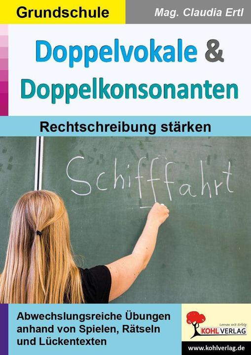 Immagine prodotto Doppelvokale & Doppelkonsonanten (Tedesco, Claudia Ertl, 2024)