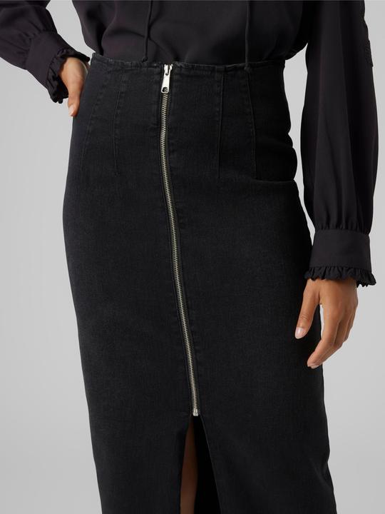 Image du produit Vero Moda Taille haute Jupe longue Jupe en jean (XS)