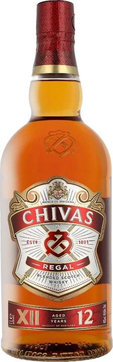 Immagine prodotto Chivas Regal Whisky scozzese miscelato invecchiato di 12 anni (Whisky scozzese)