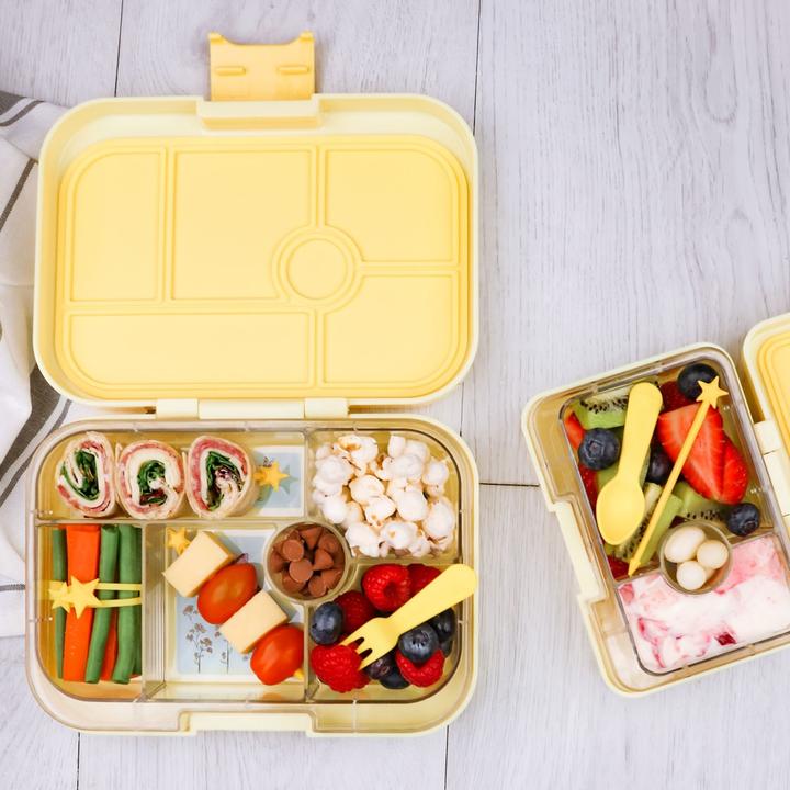 Image du produit Lunch Punch Set de 6 mini-couverts Jaune (3 pièce(s), Fourche)