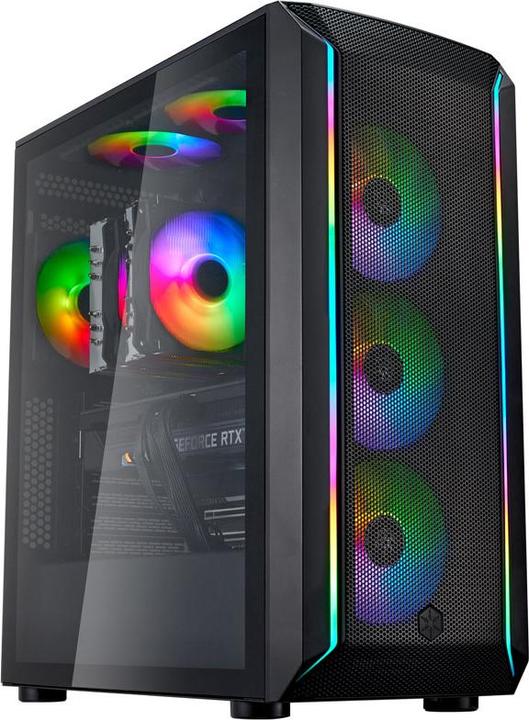 Immagine prodotto Silverstone SST-FA511Z-BG - FARA Telaio da gioco ATX ad alto flusso d'aria con un eccellente potenziale di (ATX, Mini-ITX, mATX)