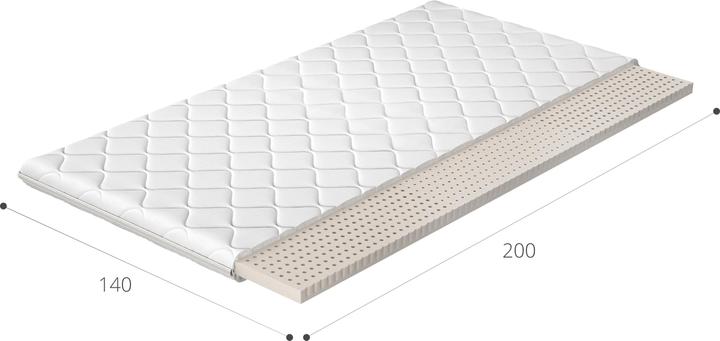 Produktbild ELTAP Topper Latex (140 x 200 cm)