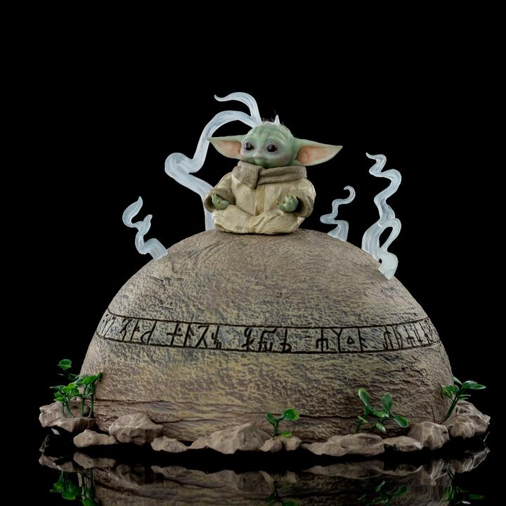 Actual product image Iron Studios Star Wars - Grogu Legacy Replica 1/4