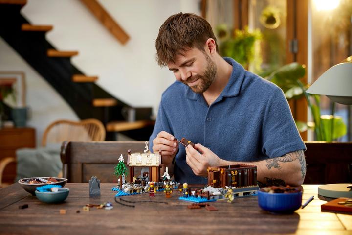 Image du produit LEGO Ideas Village viking (21343, LEGO Ideas, LEGO difficiles à trouver)