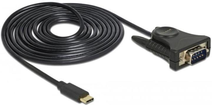 Produktbild Delock Adapter USB-C>1x Seriell DB9 RS-232 (1.80 m)