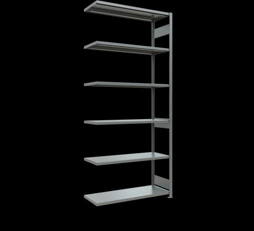 Stecksystem Anbauregal MULTIplus250 mit Längenriegel