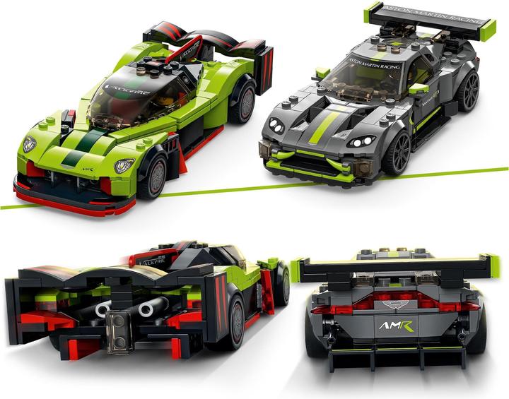 Productafbeelding LEGO Aston Martin Valkyrie AMR Pro & Aston Martin Vantage GT3 (76910, LEGO Snelheidskampioenen)