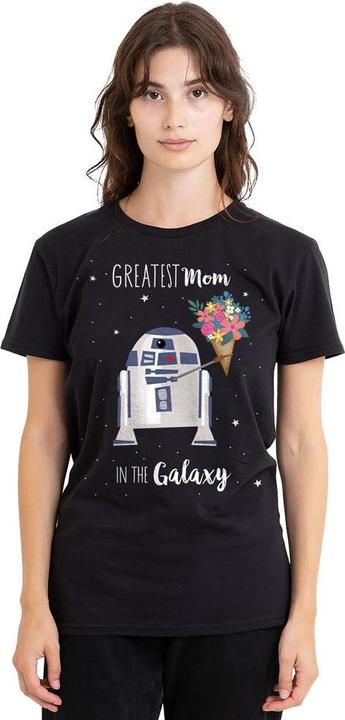 Actual product image Star Wars Unisex Adult Greatest Mom In The Galaxy Mothers Day T-Shirt (XXL)