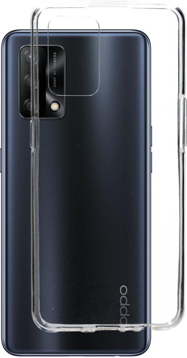 Productafbeelding Mobiparts Classic TPU Case Oppo A74 4G Transparent (Oppo A74)