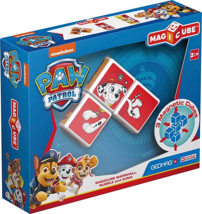 Actual product image Geomag Magicube Marshall, Rubble and Zuma
