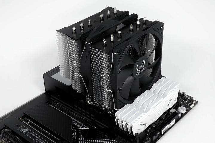 Actual product image Scythe FUMA 2 Rev. B, CPU Cooler - 2x120mm (154.50 mm)