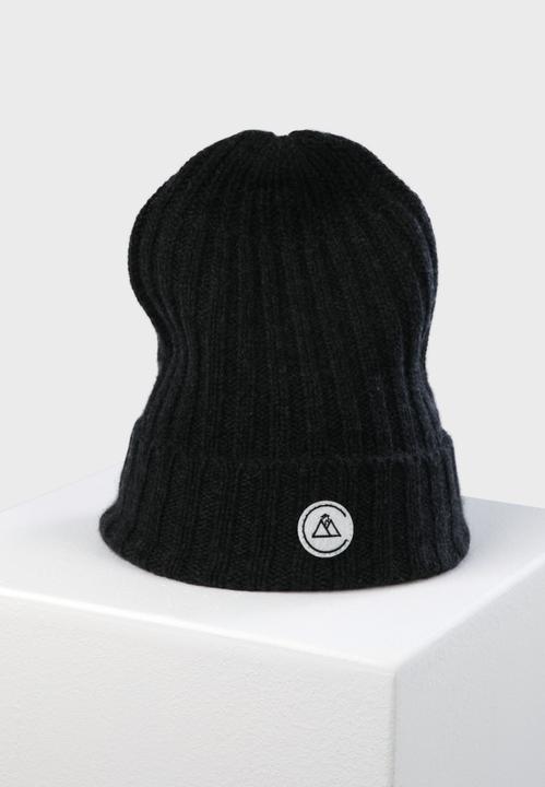 Actual product image Cash-Mere Kaschmir Rib Mütze (One size)