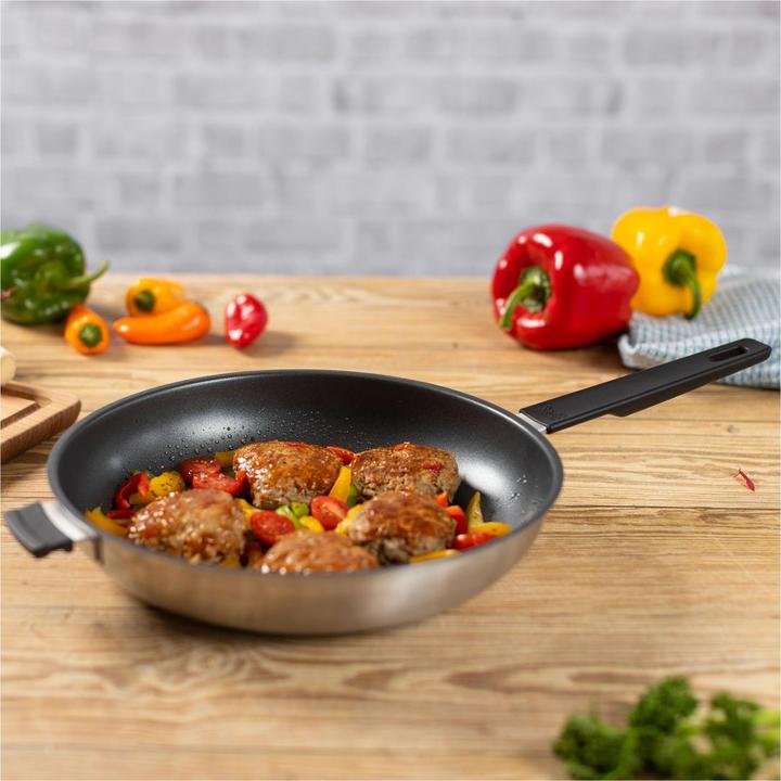 Produktbild Kuhn Rikon SMART & COMPACT Bratpfanne Ø 28 cm (28 cm, Bratpfanne, Edelstahl)