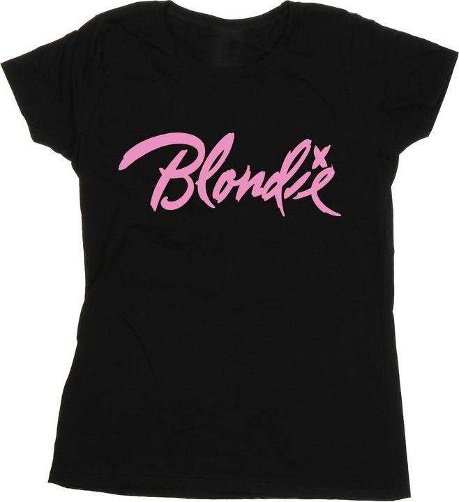 Actual product image Blondie Womens/Ladies Classic Logo Cotton T-Shirt (XL)