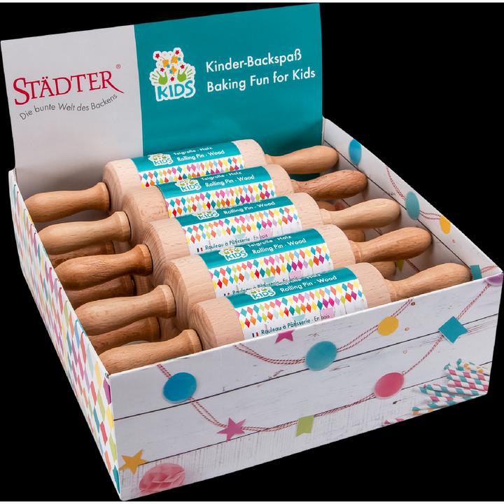 Image du produit Städter Rouleau à pâtisserie pour enfant, 10 cm