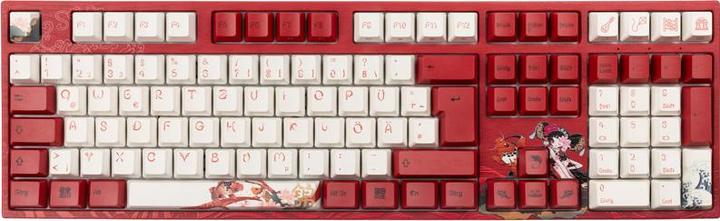 Actual product image Varmilo VEA109 Koi Gaming Keyboard, MX-Brown, white LED (DE, Cable)