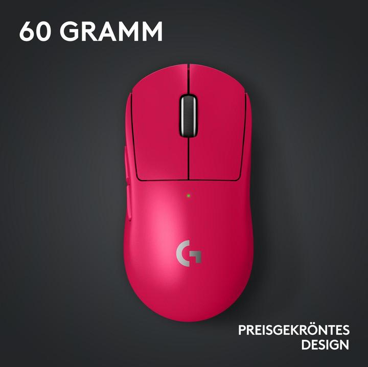 Image du produit Logitech G G Pro X Superlight 2 (Sans fil, Filaire)