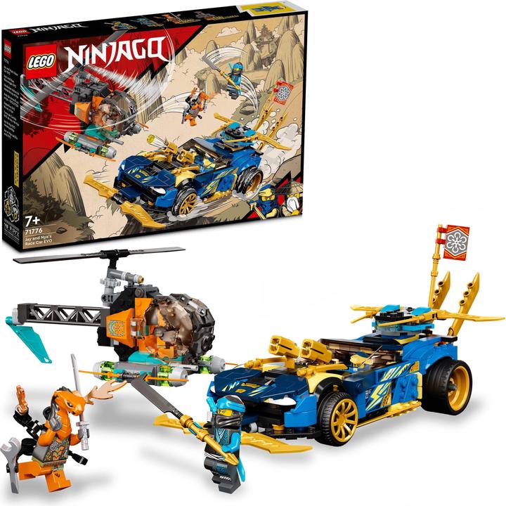 Actual product image LEGO Ninjago - Jay and Nya's race car EVO (71776, LEGO Ninjago)