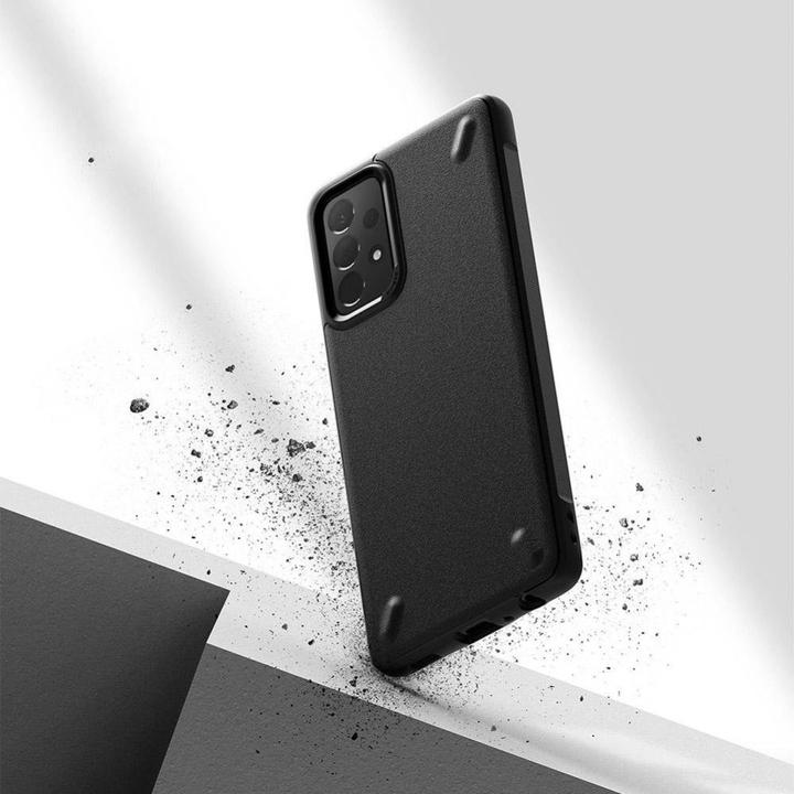 Actual product image Ringke Onyx Durable TPU Case Cover for Samsung Galaxy A72 4G black (OXSG0037) (Samsung Galaxy A72)