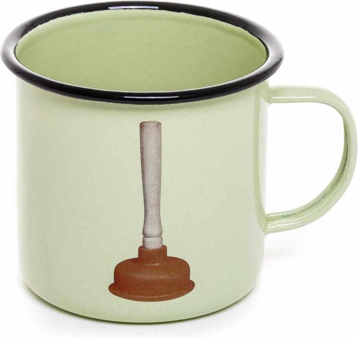 Actual product image Seletti Enamel Mugs Toilet Paper Cup (1 x)