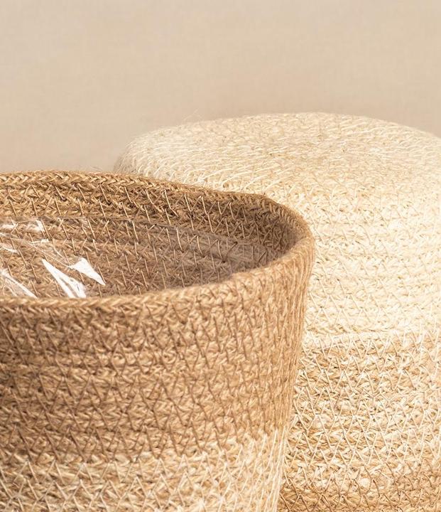 Produktbild feey Pflanzenkorb aus Jute (17 cm)