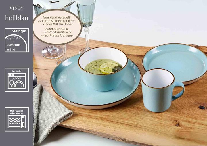 Image du produit Ritzenhoff & Breker Visby Speiseteller (4 x, 26.50 cm)