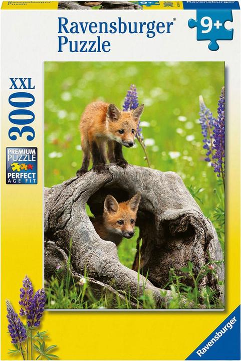 Actual product image Ravensburger Children's puzzle - 12000871 Cheeky foxes - 300 piece XXL puzzle for children aged 9 and over (300 pieces)