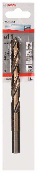 Produktbild Bosch Professional Zubehör Metallbohrer HSS-Co, DIN 338, 11 x 94 x 142 mm, 1er-Pack (11 mm)