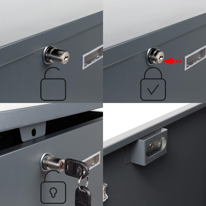 Actual product image Wiltec Paketkasten