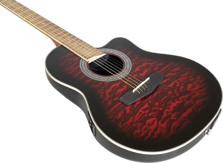 Actual product image Dimavery RB-300 Roundback (Semi acoustic guitar, Spruce, Walnut)