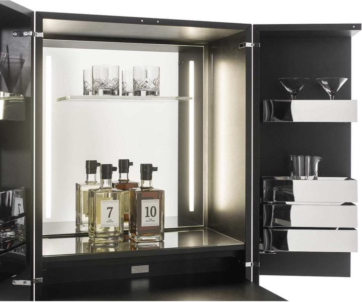Actual product image Yomei Magic Cube Bar S Black Edition bar cabinet