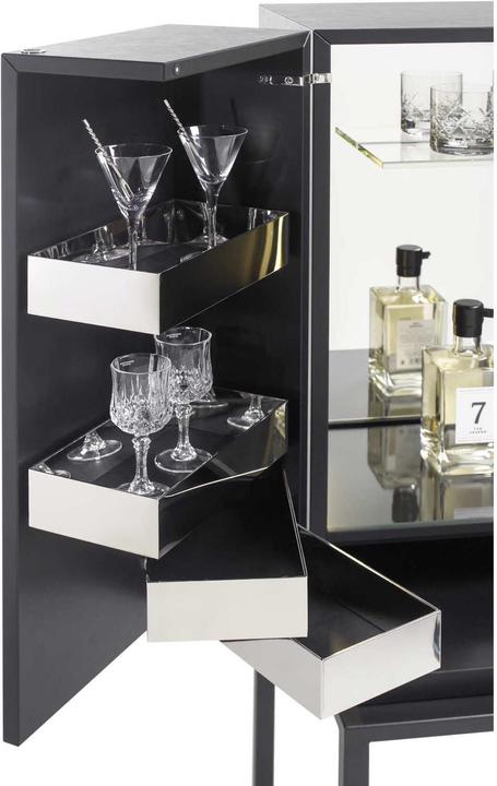 Actual product image Yomei Magic Cube Bar S Black Edition bar cabinet