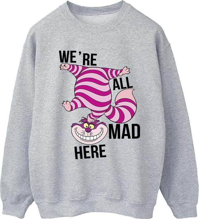 Disney Alice im Wunderland Alles verrückt hier Sweatshirt
