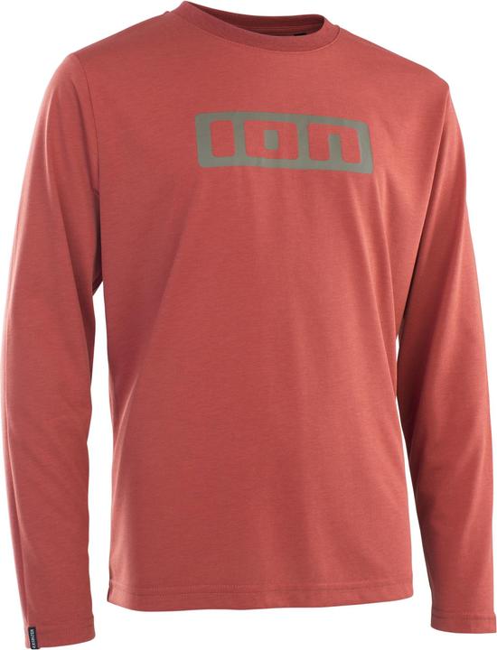 Image du produit ION Bike Tee Logo LS DR youth - spicy-red (140)