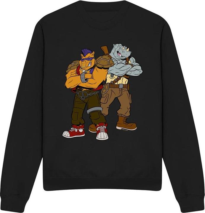 Actual product image Teenage Mutant NT Unisex Adult Bebop & Rocksteady Sweatshirt (S)