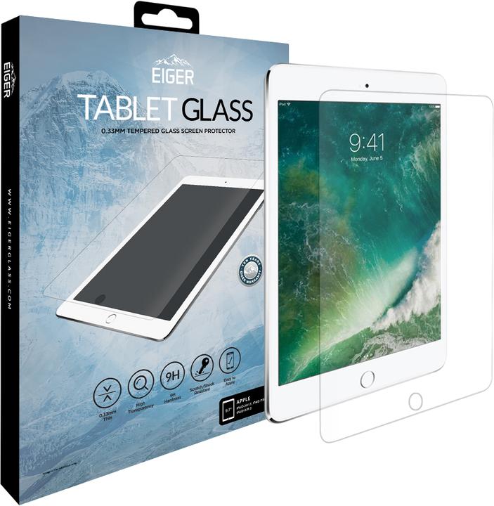 Immagine prodotto Eiger Mountain Glass Clear Tablet (1 Pezzo/i, IPad 9.7 (2018), IPad 9.7 (2017), iPad Air 2, iPad Air)