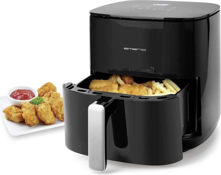 Image du produit Emerio AF-131797.1 Friteuse à air chaud 5 l 2000 W sans BPA, fonction minuterie Noir